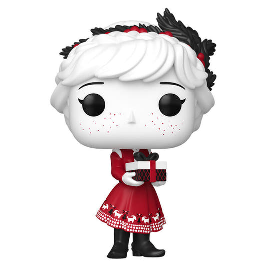 Figura Funko POP! de Anna de Disney Frozen con vestido rojo y caja de regalo