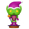 Figura Funko POP! Marvel Green Goblin con gorro navideño y calabaza