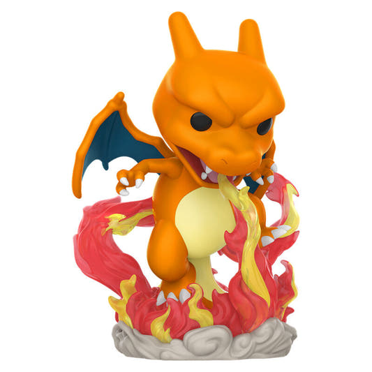 Figura Funko POP! Premium de Pokémon Charizard con llamas