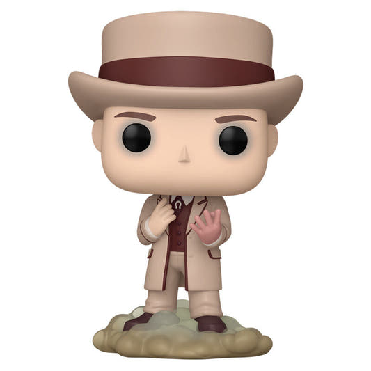 Figura Funko POP! de Billy Corgan con sombrero de copa sobre una base de nube