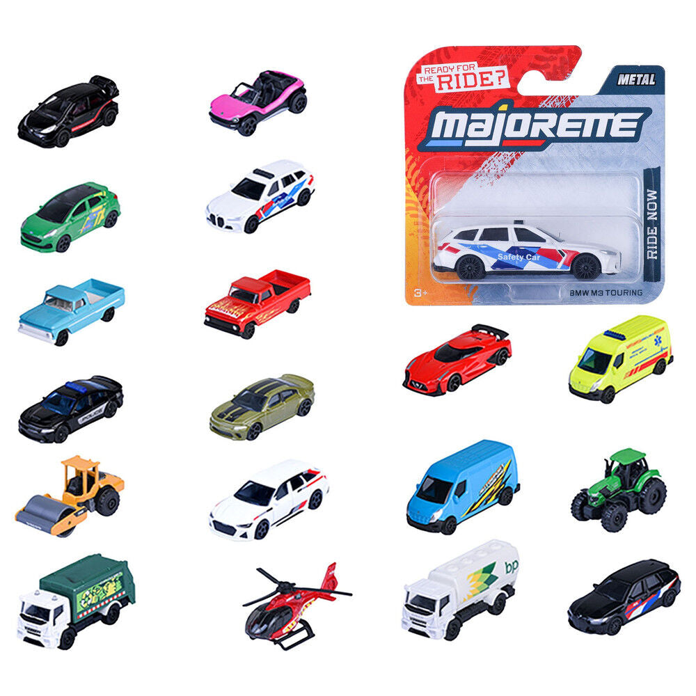 Coche MAJORETTE Street Cars metálico en blíster, variante BMW M3 Touring Safety Car