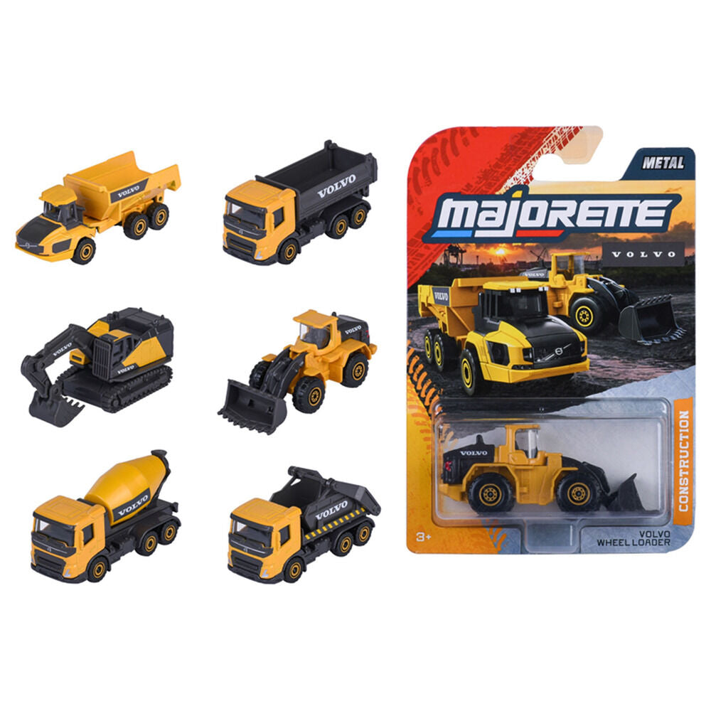 Coche Volvo Construction Premium de Majorette, modelo cargadora