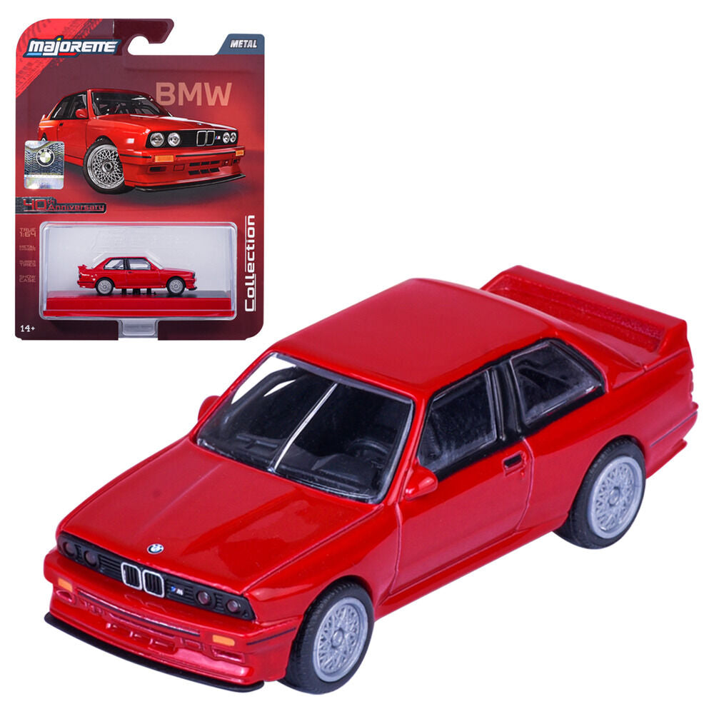 Coche de colección MAJORETTE BMW M 1986 rojo