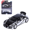 Coche de colección Majorette Bugatti Veyron Super Sport negro y cromado a escala 1:64
