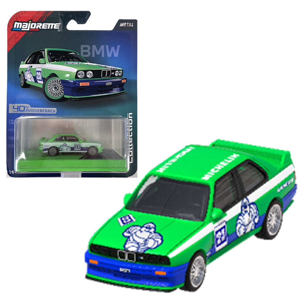Miniatura Majorette BMW M de 1986 en verde a escala 1:64