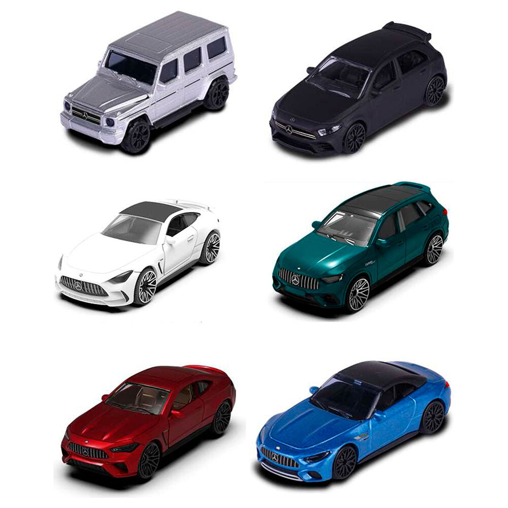 Coche miniatura Majorette Mercedes-AMG A35 negro en blíster - 2