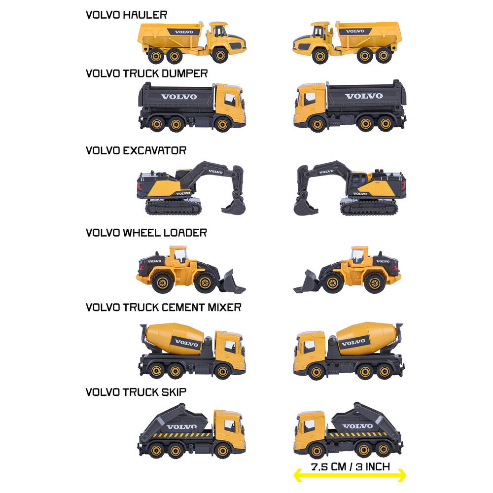 Coche Volvo Construction Premium de Majorette, modelo cargadora - 3