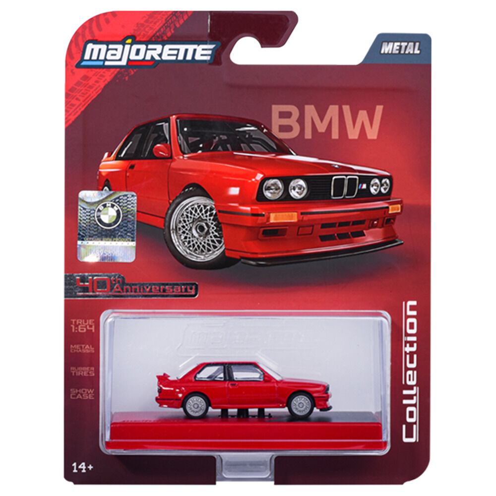 Coche de colección MAJORETTE BMW M 1986 rojo - 3