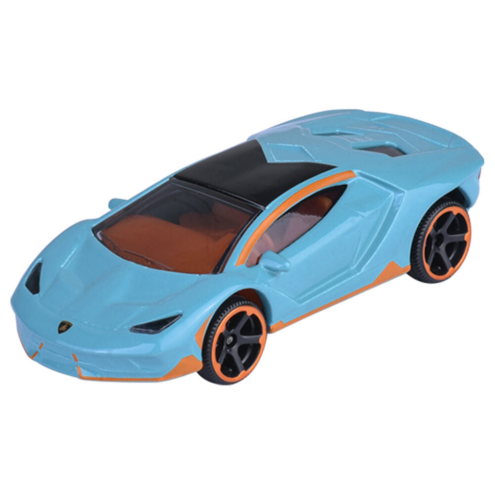 Set MAJORETTE de cinco coches Lamborghini de colores variados - 2