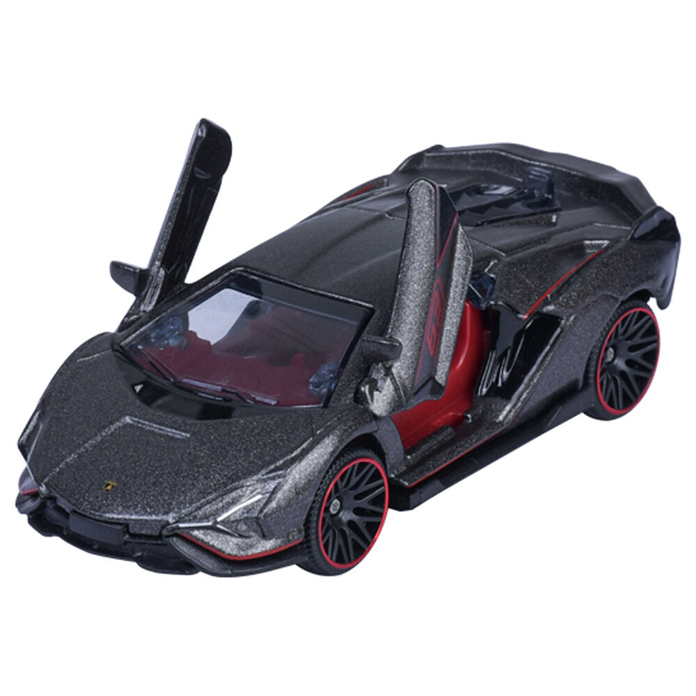 Set MAJORETTE de cinco coches Lamborghini de colores variados - 5