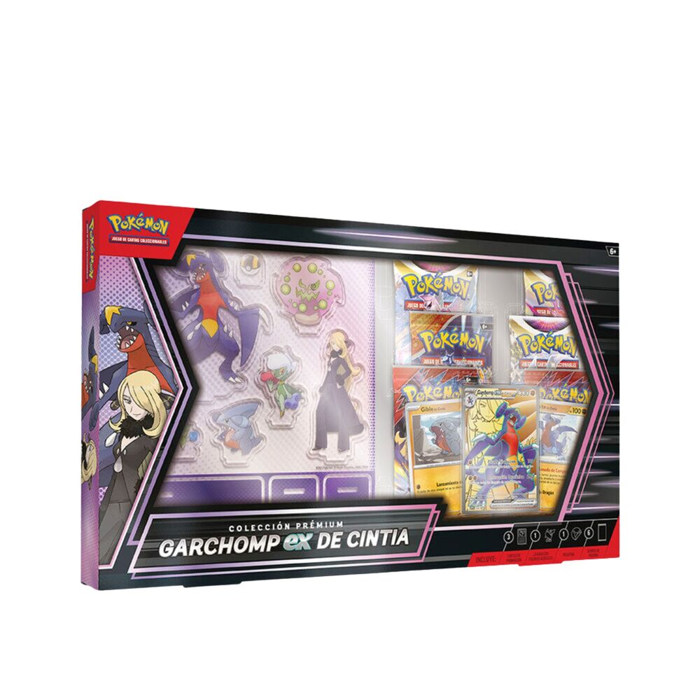 Colección Premium Pokémon TCG Garchomp ex de Cynthia - 4