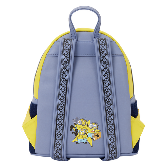 Mochila amarilla Loungefly de Minions 3 con bolsillo frontal - 3