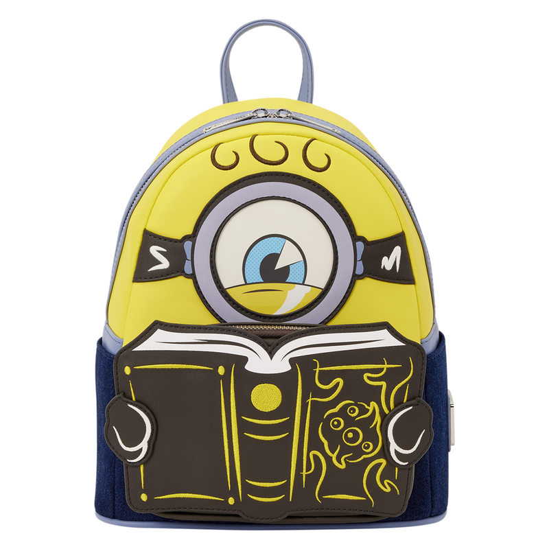 Mochila amarilla Loungefly de Minions 3 con bolsillo frontal