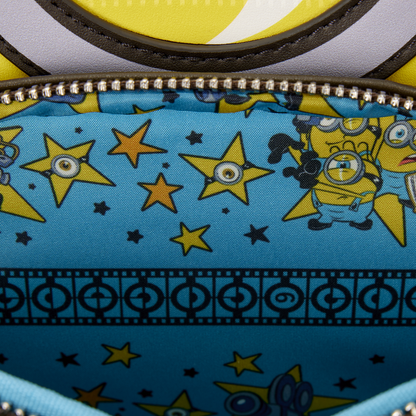 Mochila amarilla Loungefly de Minions 3 con bolsillo frontal - 4