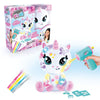 Peluche unicornio brillante Airbrush Plush con aerógrafo y rotuladores