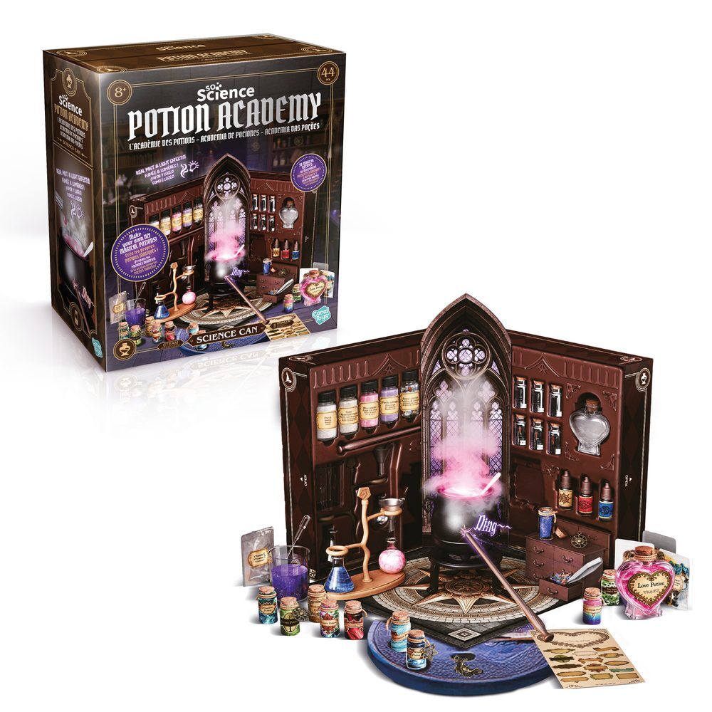 Juego CANAL TOYS Academia Pociones Science con caldero y accesorios
