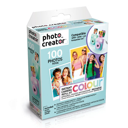 Set de recambio Photo Creator con papel fotográfico y cartucho de tinta - 2