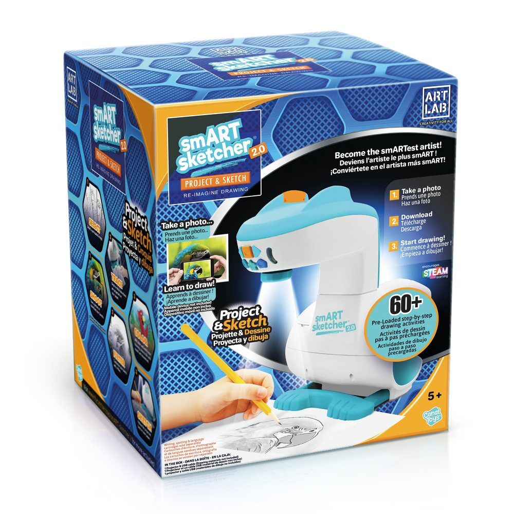 Proyector de dibujo CANAL TOYS Smart Sketcher Art Lab 2.0 - 2