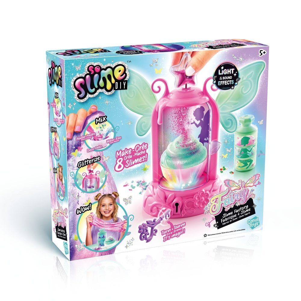 Fábrica de slime So Slime DIY Fairy rosa con alas y accesorios - 2