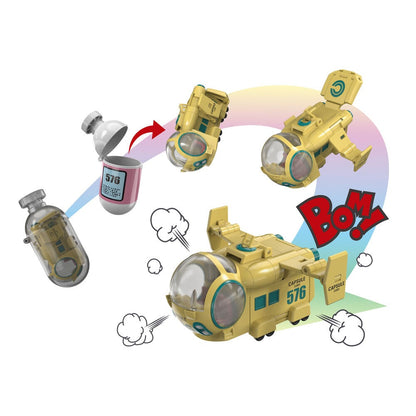 Figura Hoipoi Capsule n.º 576 de Bulma transformada en avión