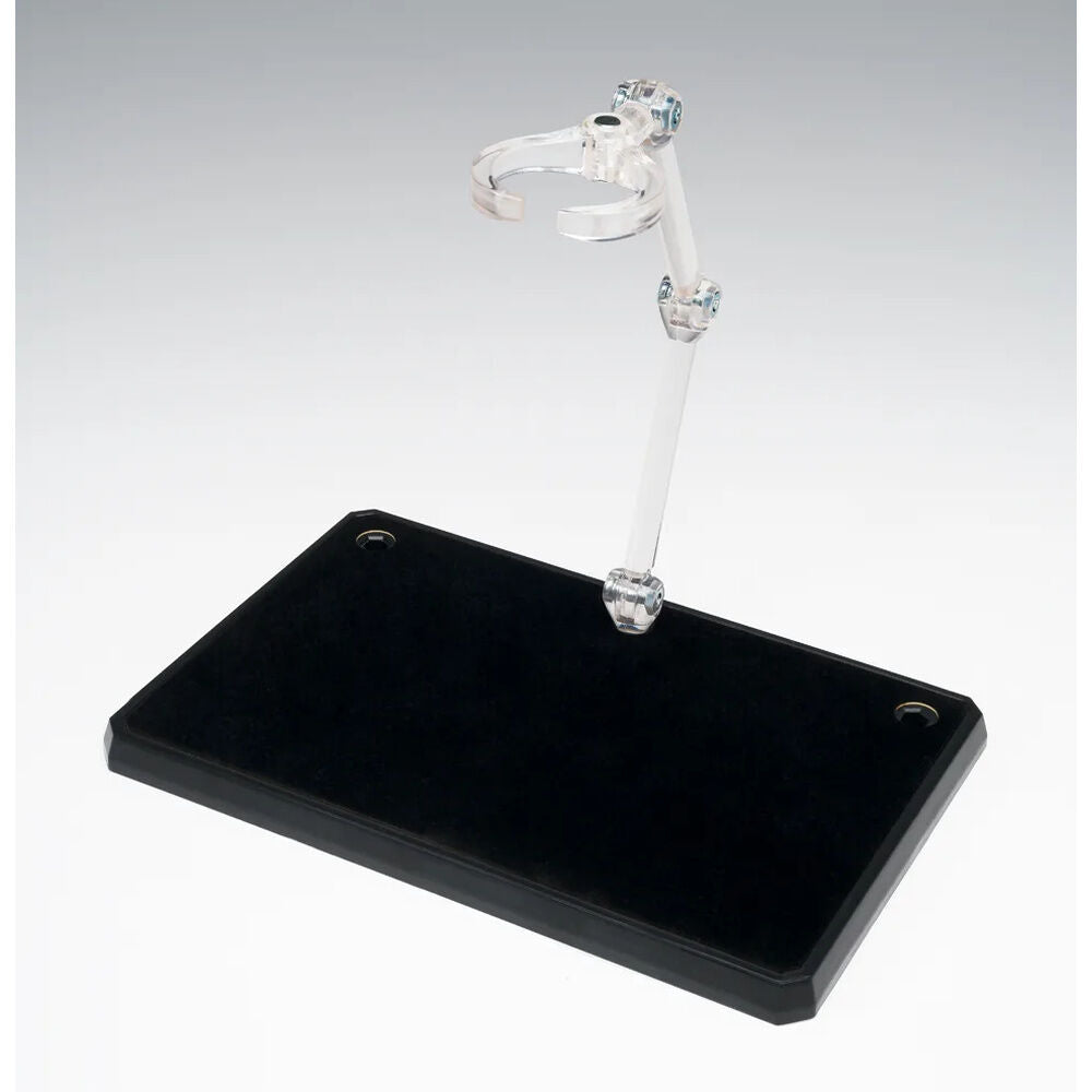 Base Scmex Stage negra con brazo transparente para figuras