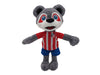 Peluche Indi del Atlético de Madrid de 35 cm con camiseta rojiblanca
