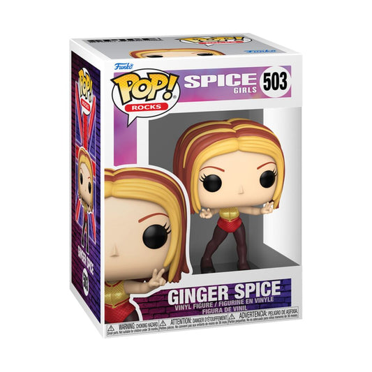 Figura Funko POP! de Ginger Spice con conjunto rojo y dorado - 2