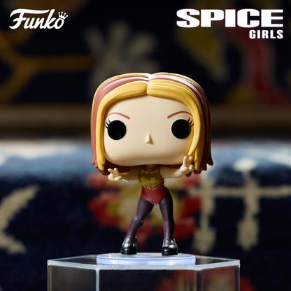 Figura Funko POP! de Ginger Spice con conjunto rojo y dorado - 3