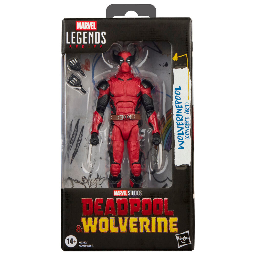 Figura Marvel Legends Wolverinepool Concept Art de 15 cm - 7