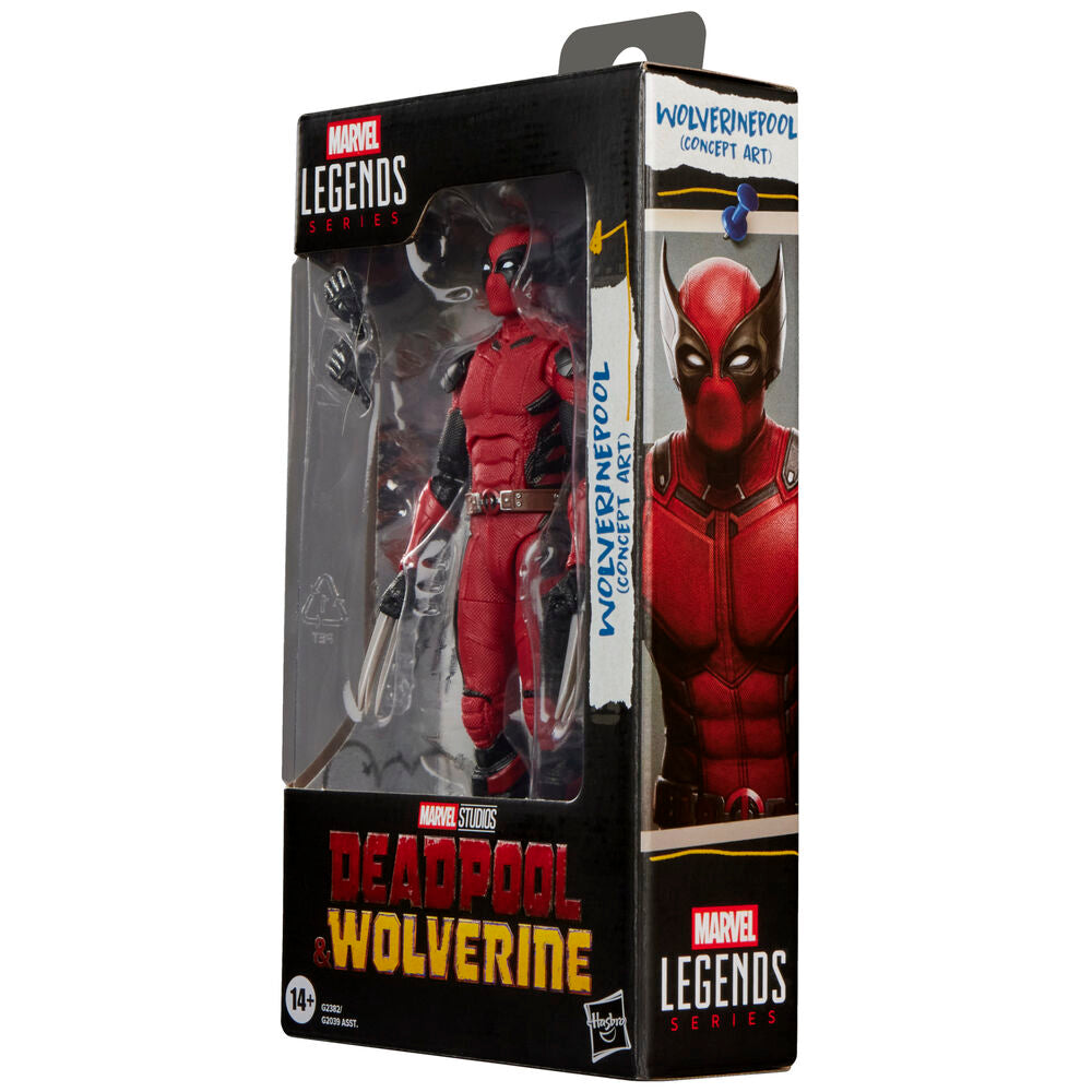 Figura Marvel Legends Wolverinepool Concept Art de 15 cm - 8