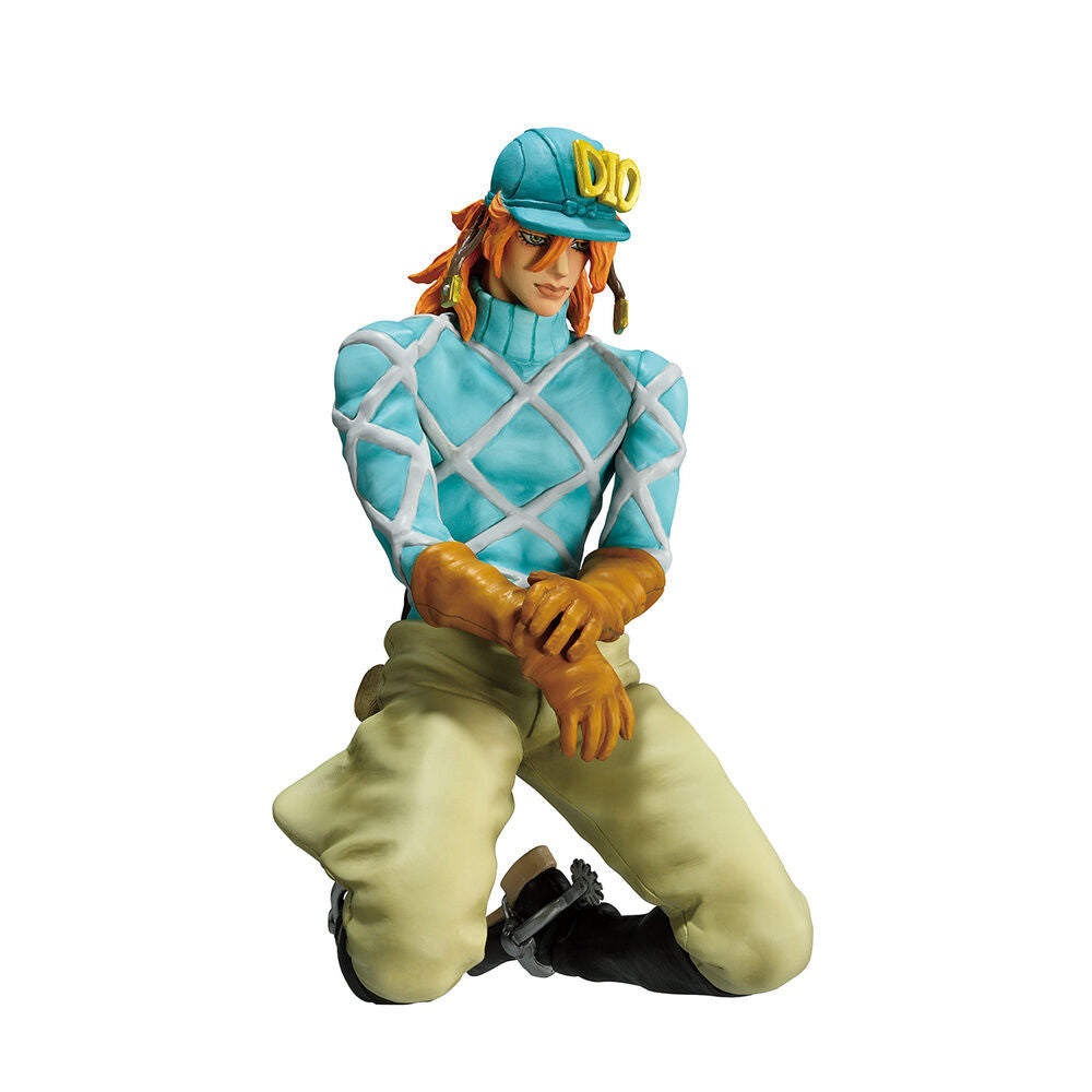 Figura Ichibansho de Diego Brando arrodillado con gorra turquesa - 2