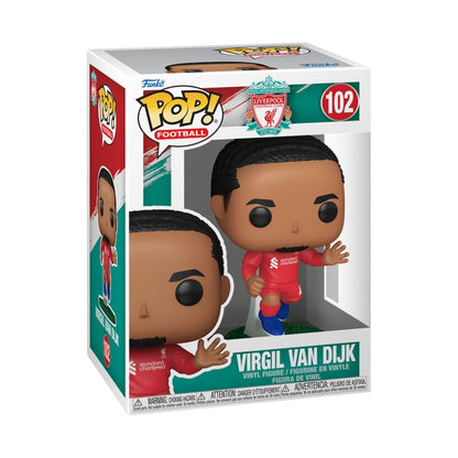 Figura Funko POP! de Virgil van Dijk con uniforme rojo del Liverpool - 2