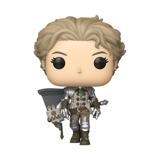 Figura Funko POP! de Olivia de Monster Hunter en su caja - 2