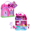 Playset Mini Mansion Minnie Disney abierto con figura y accesorios