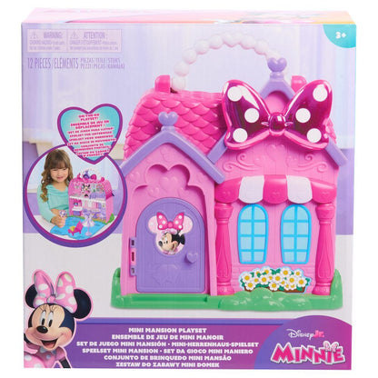 Playset Mini Mansion Minnie Disney abierto con figura y accesorios - 3