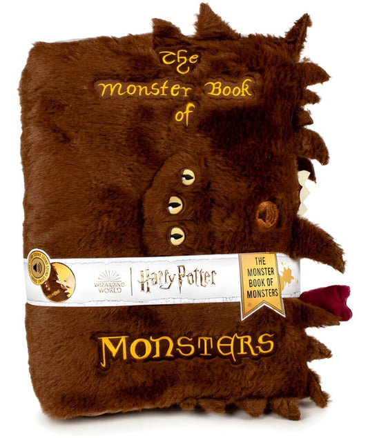 Peluche marrón del Libro de los Monstruos de Harry Potter de 55 cm