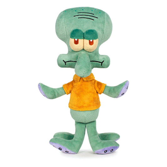 Peluche de Calamardo de Bob Esponja con camiseta naranja