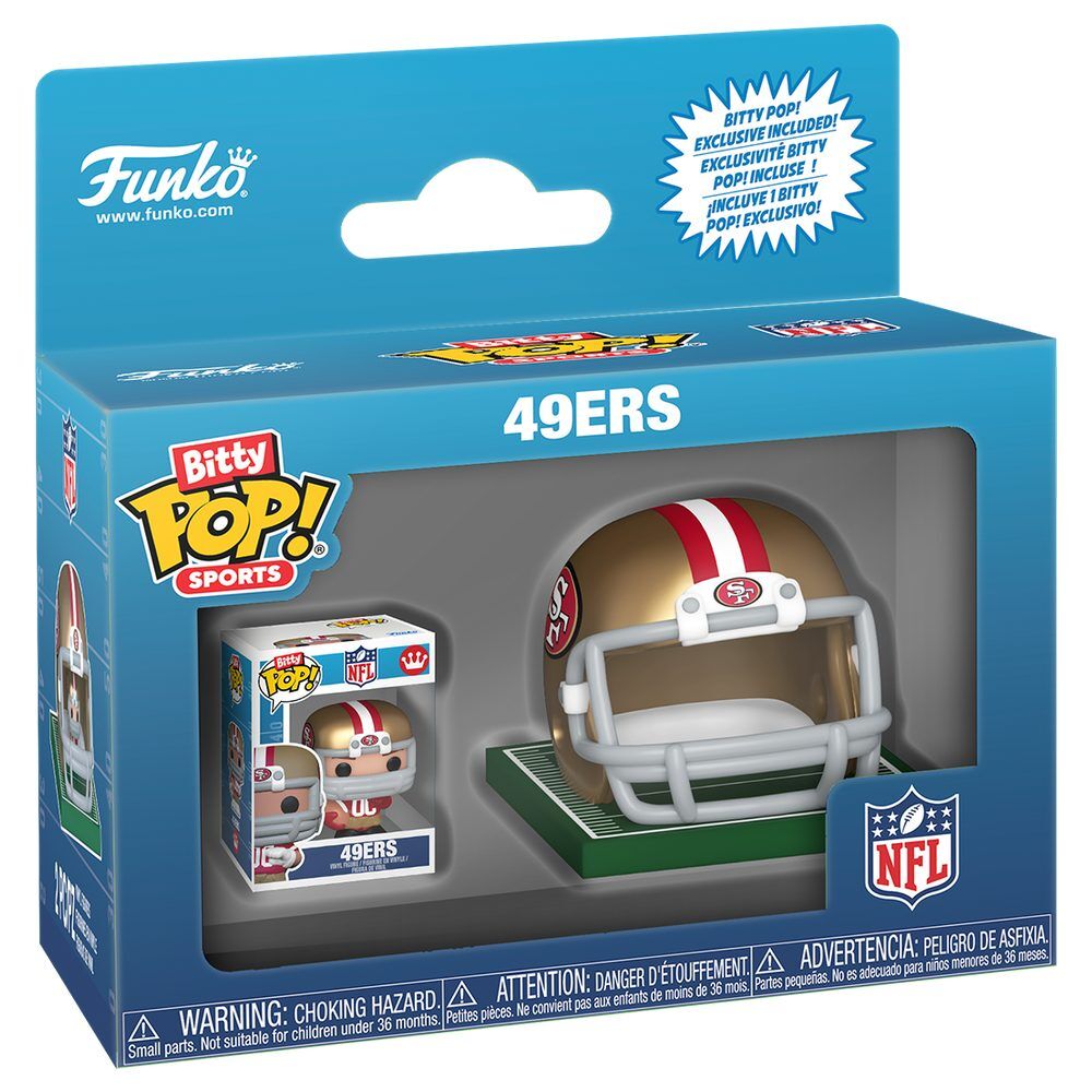 Figura Funko Bitty POP! Sports NFL con casco de fútbol americano - 5