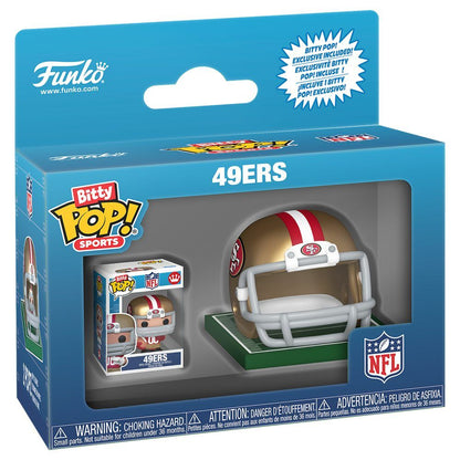 Figura Funko Bitty POP! Sports NFL con casco de fútbol americano - 5