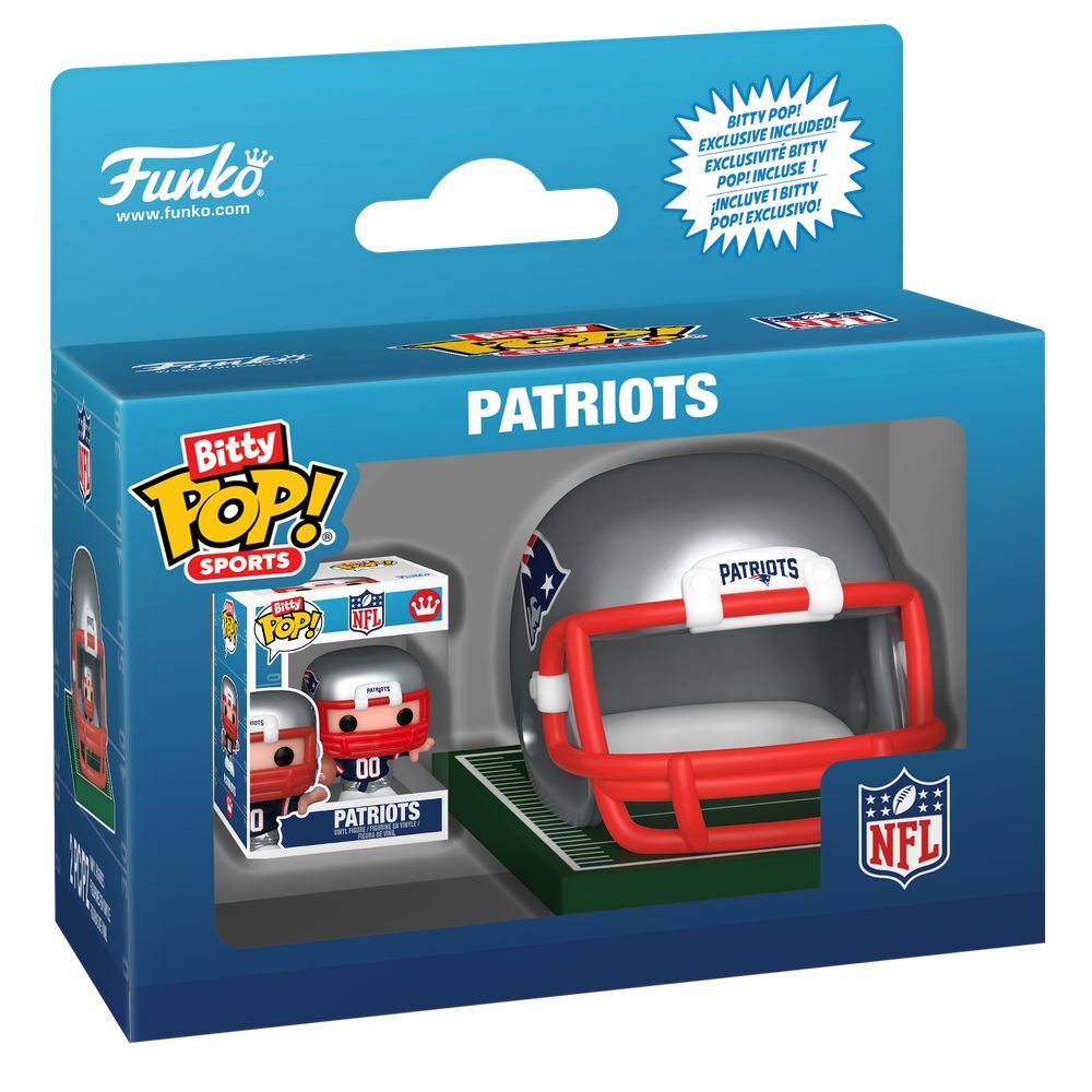 Surtido de mini figuras FUNKO Bitty POP! Sports NFL con diseños de equipos - 10