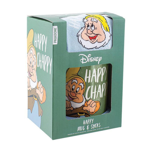 Set Disney de taza verde y calcetín azul de Blancanieves y los siete enanitos - 3