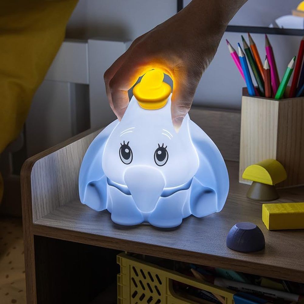 Luz recargable de silicona con diseño de Dumbo iluminado - 6