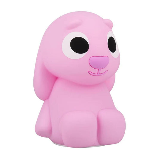 Lámpara recargable de silicona Floppy de Bluey encendida en rosa - 3