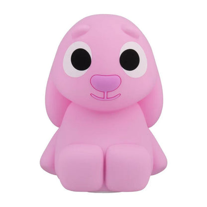 Lámpara recargable de silicona Floppy de Bluey encendida en rosa - 4