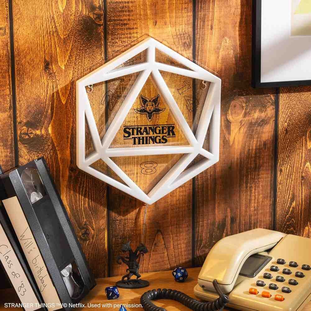 Lámpara LED de neón roja Stranger Things 5 de pared - 4