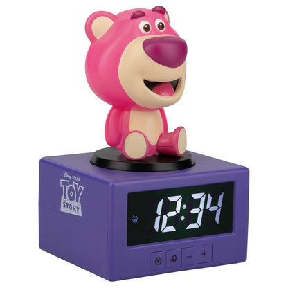 Despertador digital de Lotso de Toy Story con pantalla frontal - 2