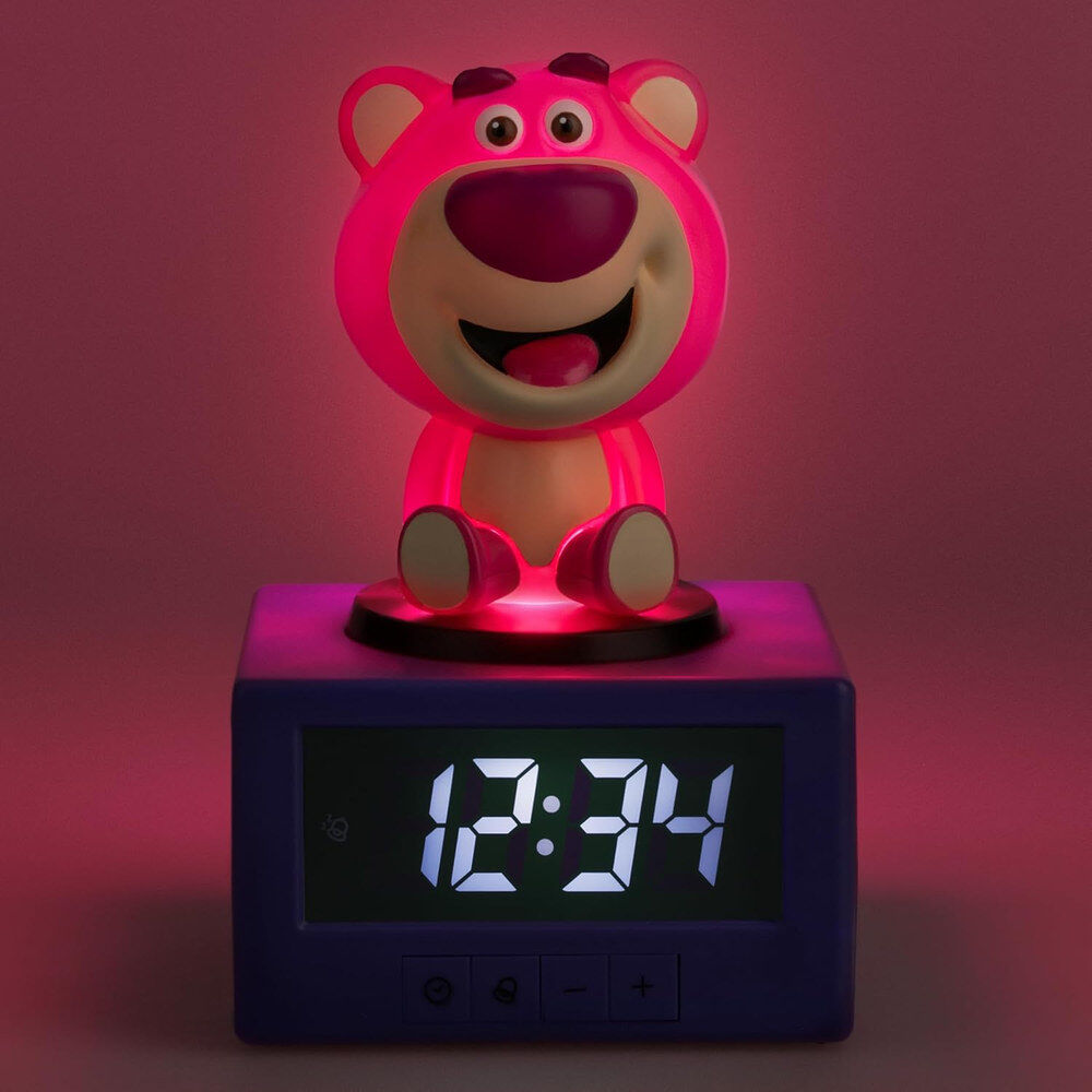 Despertador digital de Lotso de Toy Story con pantalla frontal - 3
