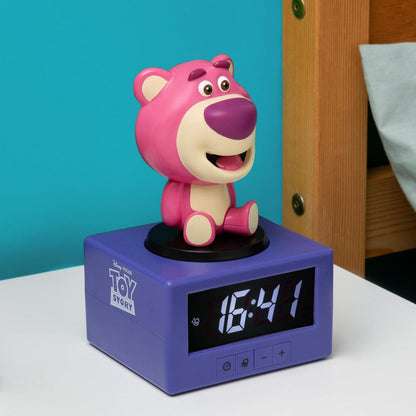 Despertador digital de Lotso de Toy Story con pantalla frontal - 4
