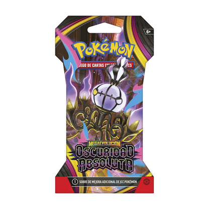 Sobre de cartas Pokémon JCC Megaevolución Oscuridad Absoluta - 6