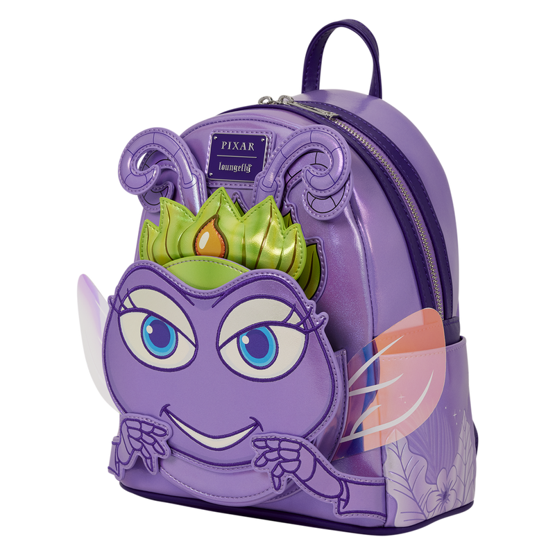 Mochila morada de Princess Atta de Bichos con diadema a juego - 4